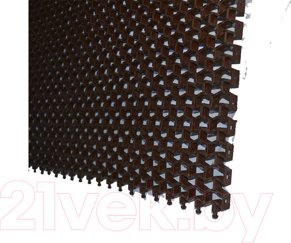 Изображение товара Коврик грязезащитный Пластизделие Пила 61х43 (коричневый)