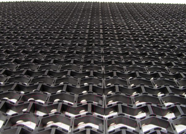 Изображение товара Коврик грязезащитный Пластизделие Пила 61х43 (черный)