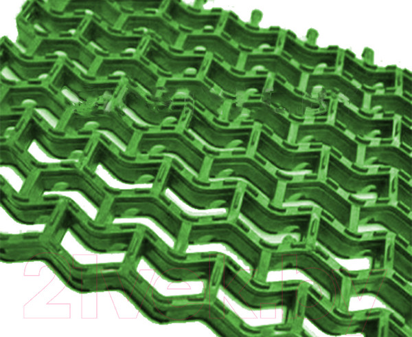 Изображение товара Коврик грязезащитный Пластизделие Пила 82х58 (зеленый)