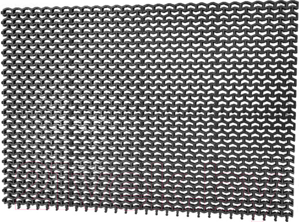 Изображение товара Коврик грязезащитный Пластизделие Пила мини 82х58 (серебристый)