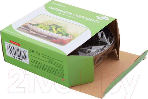 Изображение товара Паровая корзина Мультидом Здоровье / AN80-19