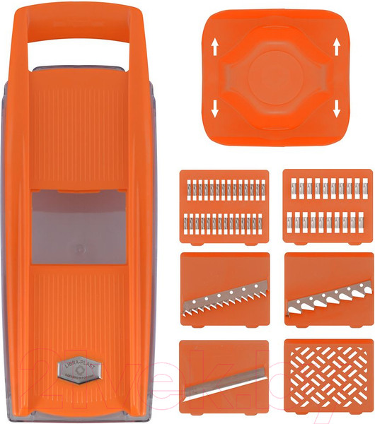 Изображение товара Терка кухонная Мультидом МТ76-114 (6 насадок)