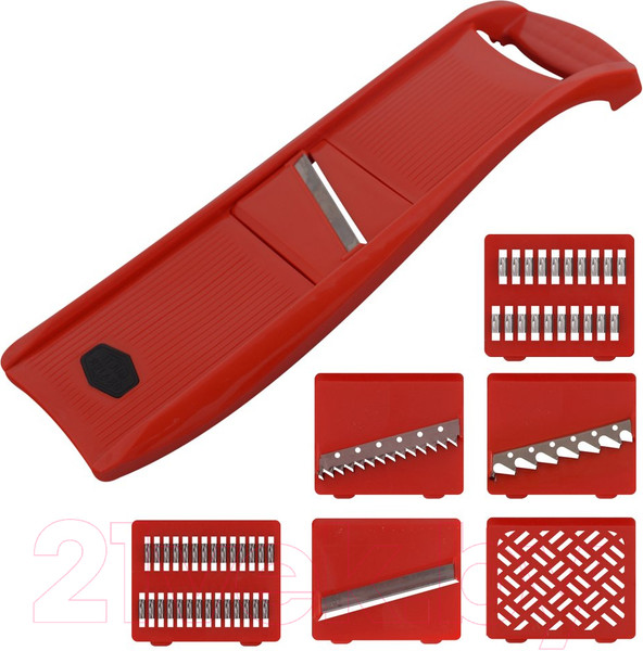 Изображение товара Терка кухонная Мультидом МТ76-113 (6 насадок)