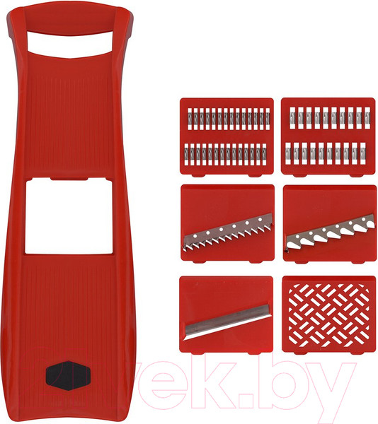 Изображение товара Терка кухонная Мультидом МТ76-113 (6 насадок)