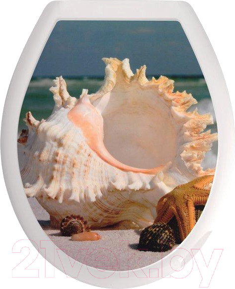 Изображение товара Сиденье для унитаза Мультидом Прибой / СП72-102