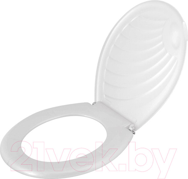 Изображение товара Сиденье для унитаза Мультидом Ракушка / СУ72-90 (белый)