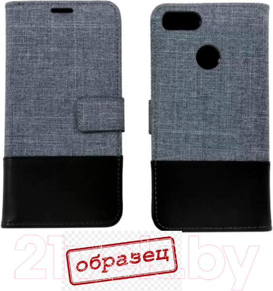 Изображение товара Чехол-книжка Case Muxma для Huawei Y7 Prime 2018/Honor 7C Pro (черный)