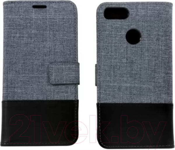 Изображение товара Чехол-книжка Case Muxma для Nokia 6 2018 (черный)