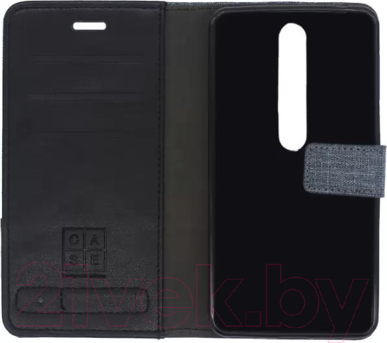 Изображение товара Чехол-книжка Case Muxma для Nokia 6 2018 (черный)