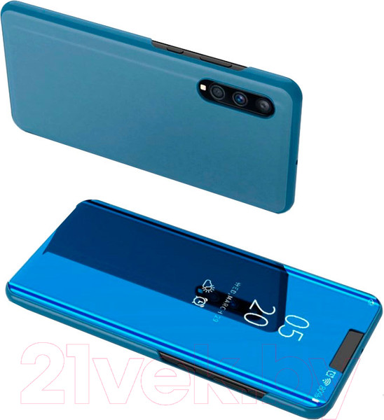 Изображение товара Чехол-книжка Case Smart View для Galaxy A70 (синий)