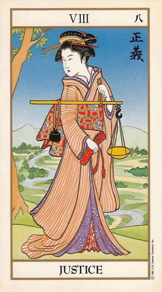 Изображение товара Гадальные карты U.S. Games Systems Ukiyoe Tarot Deck / UK78