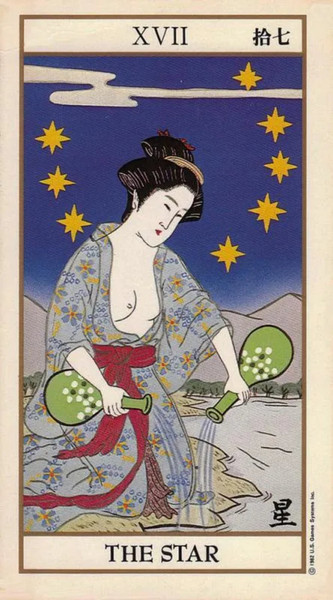 Изображение товара Гадальные карты U.S. Games Systems Ukiyoe Tarot Deck / UK78