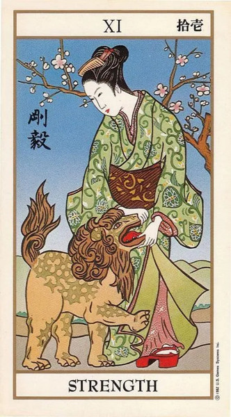 Изображение товара Гадальные карты U.S. Games Systems Ukiyoe Tarot Deck / UK78