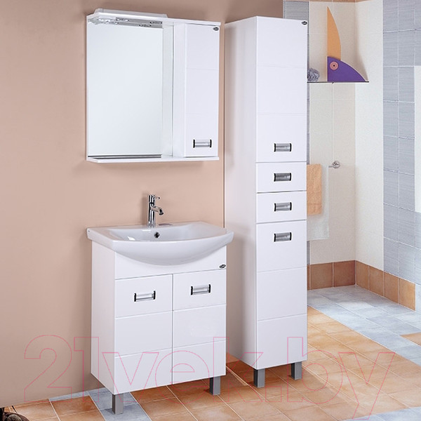 Изображение товара Тумба с умывальником Onika Балтика 70.17 (107028 + 1WH207776)