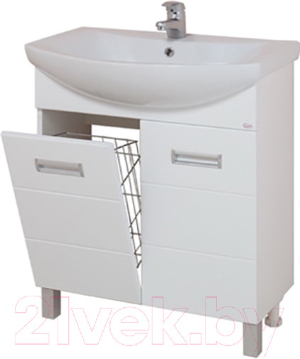 Изображение товара Тумба с умывальником Onika Балтика 70.17 (107028 + 1WH207776)