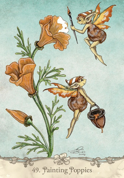 Изображение товара Гадальные карты U.S. Games Systems Fairy Wisdom Oracle Deck and Book Set / FWO64