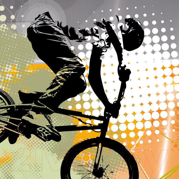 Изображение товара Фотообои листовые Citydecor Байк Трэвел (200x260)