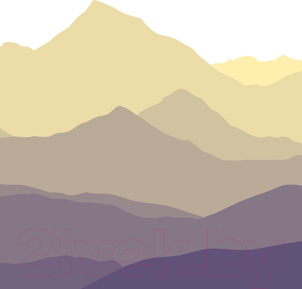 Изображение товара Фотообои листовые Citydecor Горные вершины (300x150)