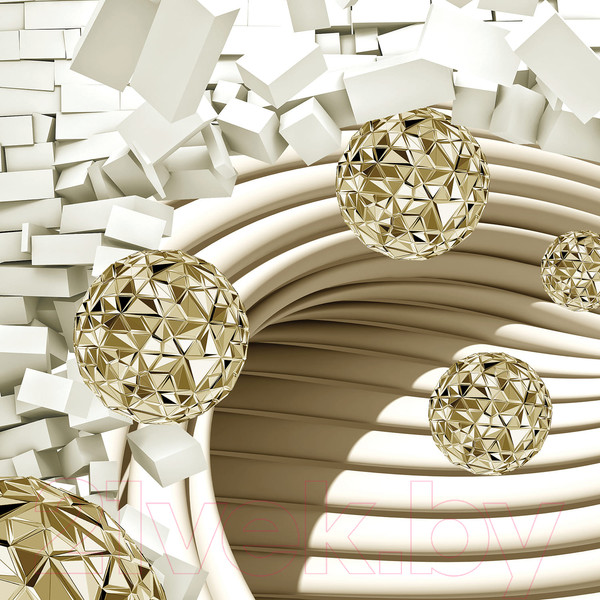 Изображение товара Фотообои листовые Citydecor Стена 3D (300x260)