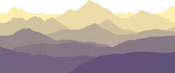 Изображение товара Фотообои листовые Citydecor Горные вершины (400x260)