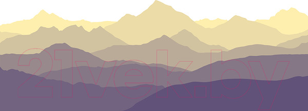 Изображение товара Фотообои листовые Citydecor Горные вершины (500x260)