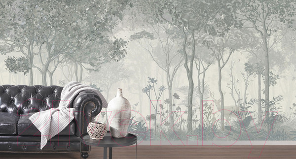 Изображение товара Фотообои листовые Citydecor Таинственный лес (500x260)