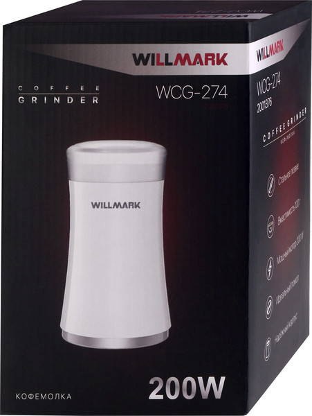 Изображение товара Кофемолка Willmark WCG-274 / 2001376