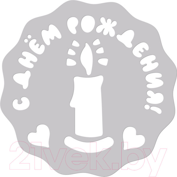 Изображение товара Набор трафаретов кондитерских Мультидом VL80-283