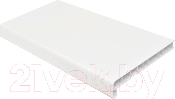 Изображение товара Подоконник VPL Премиум с заглушкой 250x650 (сатин белый)