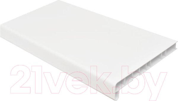 Изображение товара Подоконник VPL Премиум с заглушкой 450x650 (сатин белый)