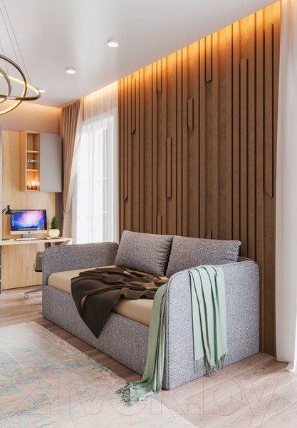 Изображение товара Комплект мебели для спальни Шатура Rimini серый/туя FC Композиция №10 / 488242