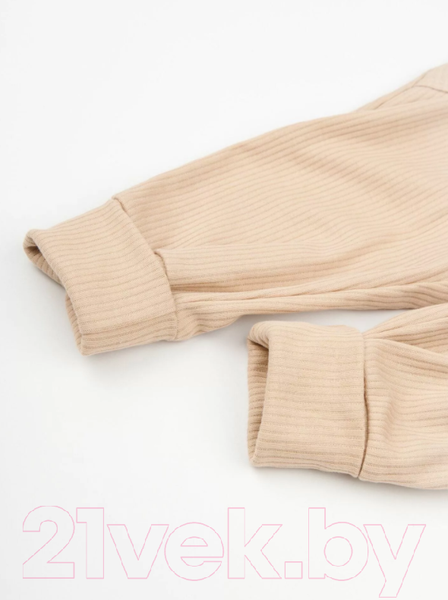 Изображение товара Костюм для малышей Amarobaby Fashion / AB-OD21-FS11/03-80 (бежевый, р. 80)
