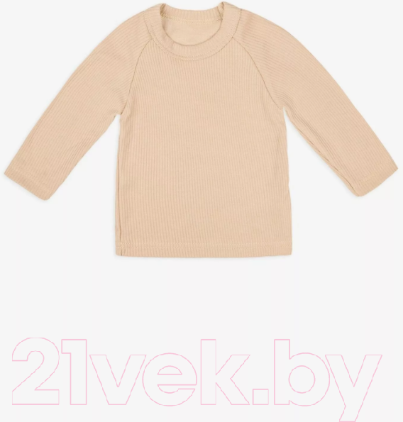 Изображение товара Костюм для малышей Amarobaby Fashion / AB-OD21-FS11/03-92 (бежевый, р. 92)