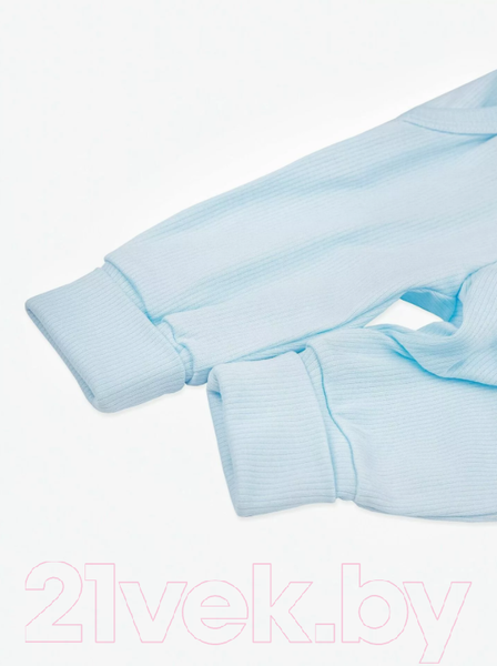 Изображение товара Костюм для малышей Amarobaby Fashion / AB-OD21-FS11/19-68 (голубой, р. 68)