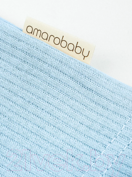 Изображение товара Костюм для малышей Amarobaby Fashion / AB-OD21-FS11/19-68 (голубой, р. 68)