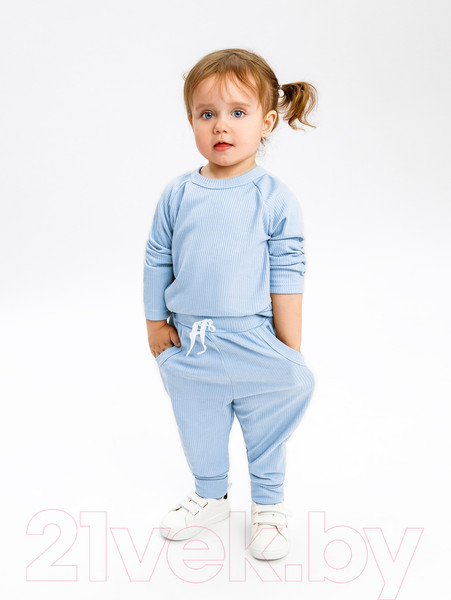 Изображение товара Костюм для малышей Amarobaby Fashion / AB-OD21-FS11/19-68 (голубой, р. 68)