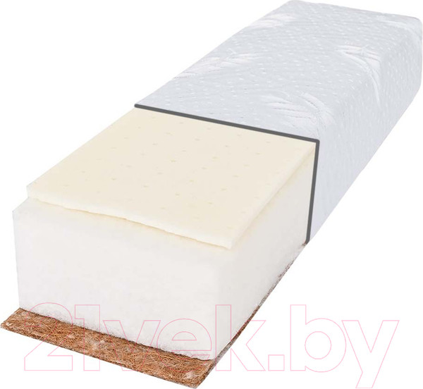 Изображение товара Матрас в кроватку Pituso Coconut-Lux-Late 20x80x12 / 073/1 (жаккард стеганный)