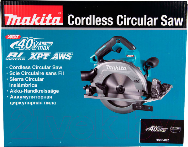 Изображение товара Профессиональная дисковая пила Makita HS004GZ