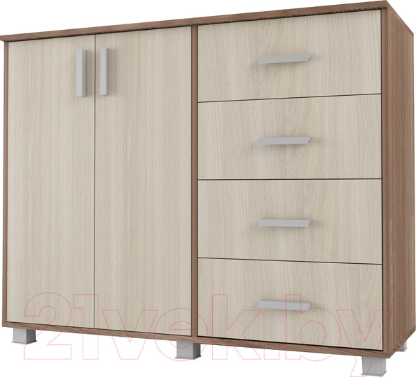 Изображение товара Тумба Аквилон №16 1160 (шимо темный/шимо светлый)