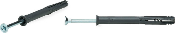 Изображение товара Дюбель-гвоздь ЕКТ Потайной 8x80 / BW000020 (50шт, полипропилен)