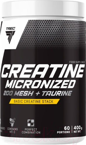 Изображение товара Креатин Trec Nutrition Creatine Micronized + Taurine (400 грамм)