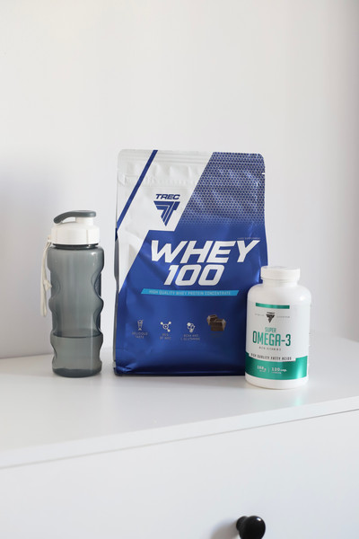 Изображение товара Протеин Trec Nutrition Whey 100 (900 грамм, шоколад)