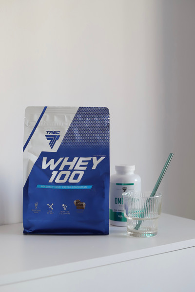 Изображение товара Протеин Trec Nutrition Whey 100 (900 грамм, шоколад)