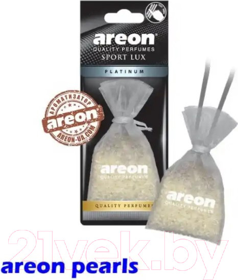 Изображение товара Ароматизатор автомобильный Areon Pearls Platinum / ARE-APL04