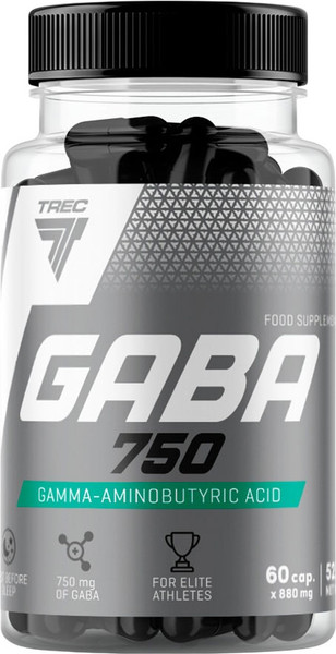 Изображение товара Пищевая добавка Trec Nutrition GABA 750 (60 капсул)