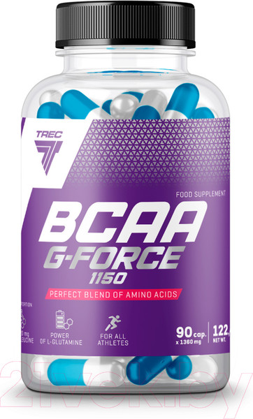 Изображение товара Аминокислоты BCAA Trec Nutrition G-force (90 капсул)