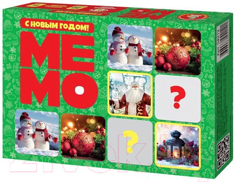 Изображение товара Настольная игра Десятое королевство Мемо С Новым годом! / 04212