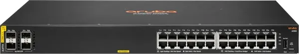 Изображение товара Коммутатор HPE Aruba 6100 Switch 24G CL4 4SFP+ (JL677A)