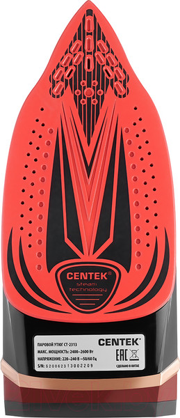Изображение товара Утюг Centek CT-2313 (красный)