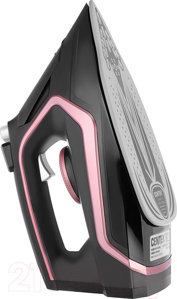 Изображение товара Утюг Centek CT-2313 (черный/розовый)
